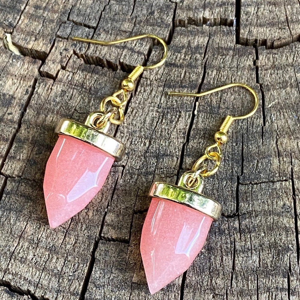 PINK Crystal Earrings